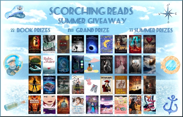 Scorching Reads giveaway